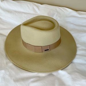 Brixton Joanna Light Khaki Felt Hat